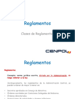 Tema 4 Clases de Reglamentos