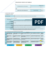 Evaluacion de Condiciones de Trabajo Lic.