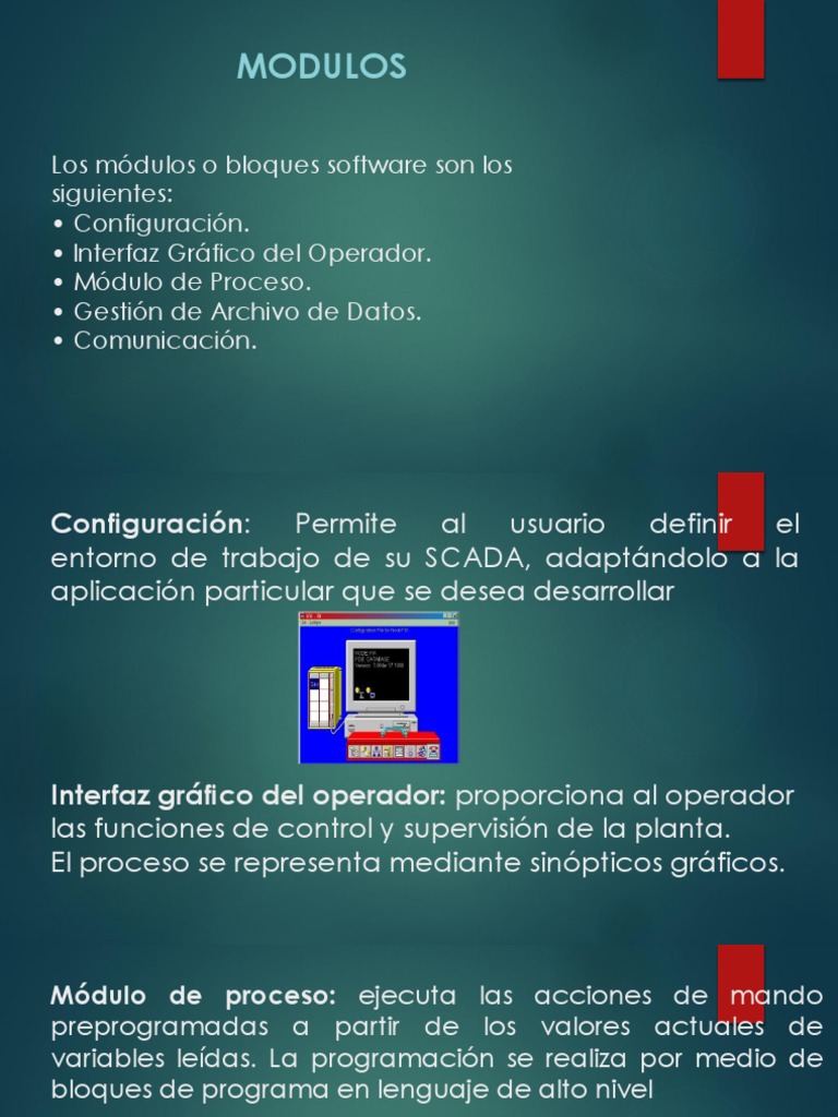 Módulos de Software SCADA | PDF