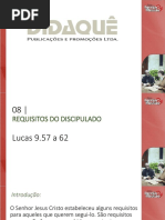 Lição 8 - Fazei Discípulos - Powerpoint