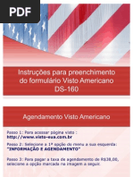 Instruções para preenchimento do formulário de Visto Americano - GTI Viagens e Turismo