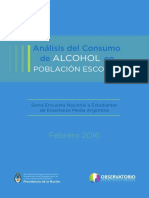 Informe Consumo Alcohol en Escolares