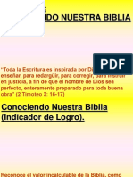 Lección #18, Conociendo Nuestra Biblia