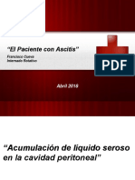 El Paciente con Ascitis: Causas, Clínica y Paracentesis