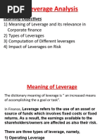 Download Leverage Analysis by veerd2mp SN38183338 doc pdf