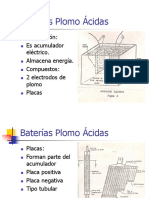 Baterías Plomo Ácidas 