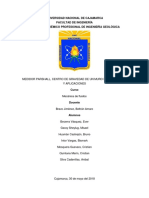 Medidor Parshall y Centro de Gravedad en Muros de Contención