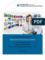 Operaciones de Servicio Al Cliente PDF