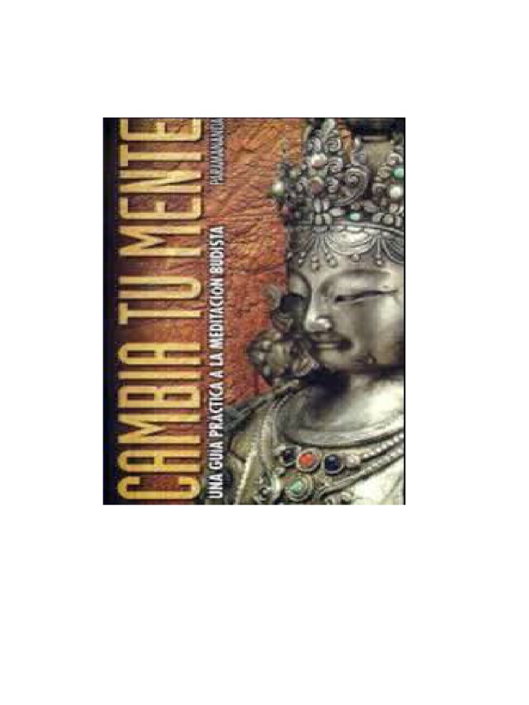 Paramananda - Cambia Tu Mente | PDF | Meditación | Gautama Buddha