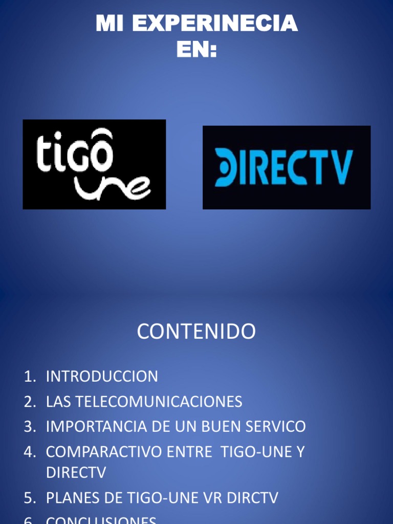 Presentacion Directv | PDF