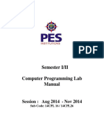 14CPL16_Computer Programming Lab Manual(VTU PESIT).pdf