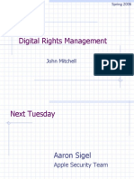 Digital Rights Management: John Mitchell