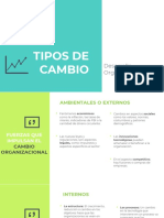 Desarrollo Organizacional Tipos de Cambio