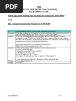 9960 MICROCODE VERSION 01-19-99-00/09 RELEASED 12/11/2007 Newly Supported Features and Functions For Version 01-19-99-00/09