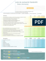 Escala de Evaluacion de Vanderbilt - Padres