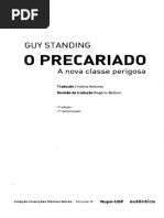 STANDING, G. - O Precariado - Capitulo 1