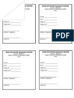Davao - Branch Short Course Attendance Sheet Form Davao - Branch Short Course Attendance Sheet Form