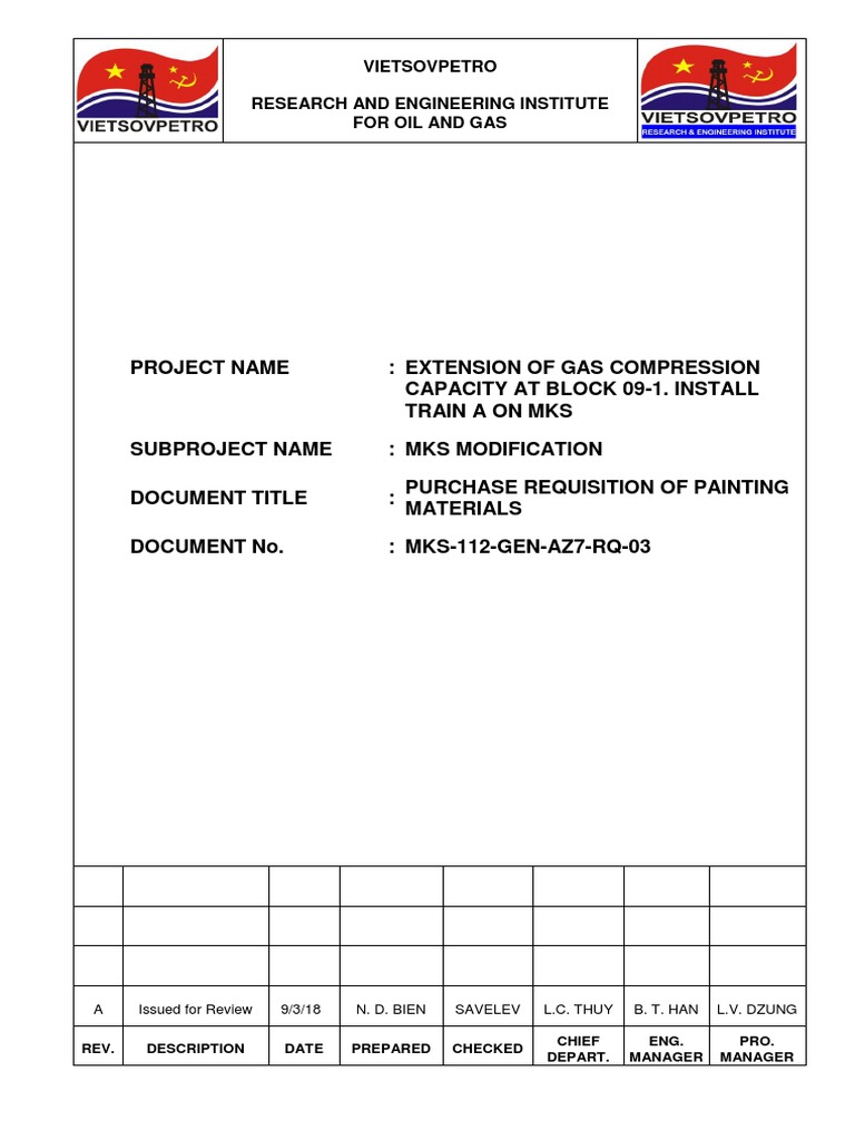 Purchase Requisition for Painting Materials | PDF | Paint ...