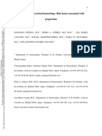 Traumatic Intracerebral Hemorrhage: Risk Factors Associated With Progression