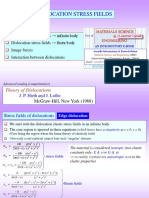 Dislocation Stress Fields: Theory of Dislocations