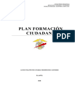Plan de Formacion Ciudadana Liceo Politécnico 2017 2