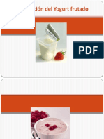 Elaboración Del Yogurt Frutado