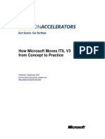How Microsoft Moves ITIL v3
