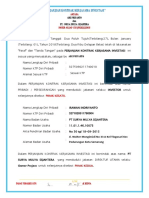 Draft MOU Investasi Terbaru