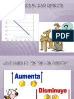 Proporcionalidad Directa 8°