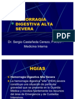 Hemorragia Digestiva Alta Severa