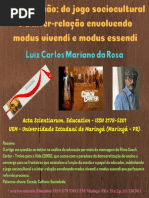 Acta Scientiarum (Da educação