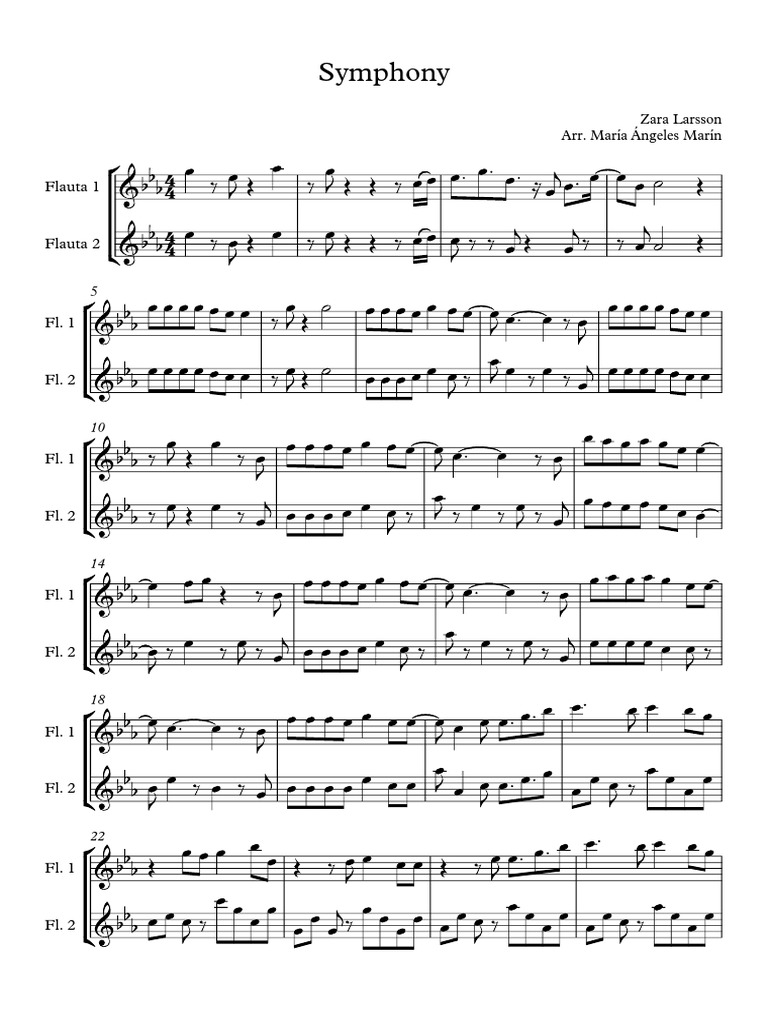 Symphony Zara Larsson PDF