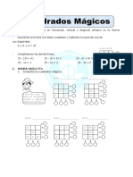 Ficha Cuadros Magicos para Tercero de Primaria