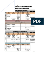 Horario III Trimestre 18, Grado Diurno Profs y Dipls