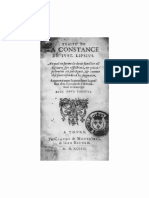LIPSIO ¢ De constantia [FR] [v. Montroeil & Richer. Paris. 1594]