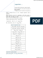 DB, DBm, Logarithm (Under Construction)