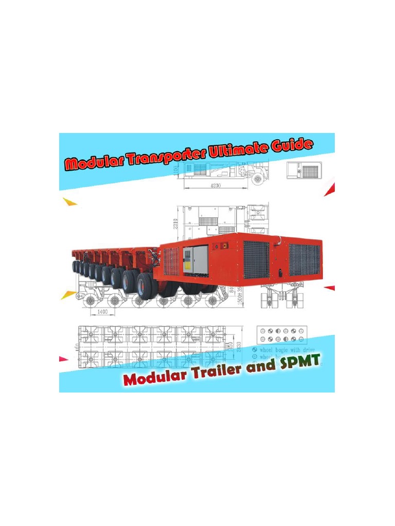Overview of Self-Propelled Modular Transporters | PDF | Trailer ...