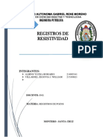 Informe Orinal de Registro