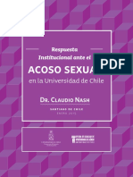 Acoso Sexual Manual Institucional Chile - 2015. INT