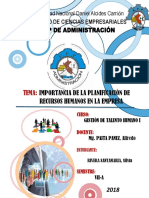 Mapa Conceptual-importancia de La Planificación de Rr.hh.