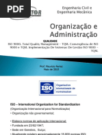 Aula 9 - Administração Organização - Maio 2014 - IsO 9000 e TQM