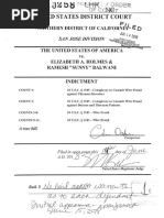 Balwani Holmes Indictment