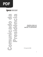 Relatório IPEA IPTU No Brasil