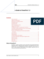 User'S Guide To Powerport 1.3