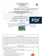 Proyecto de Aprendizaje 6to 