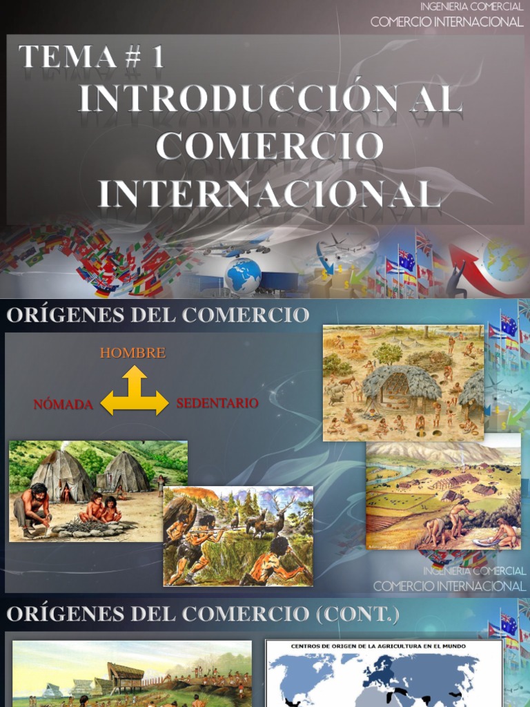 Historia del Comercio Internacional | PDF | Comercio | El comercio ...