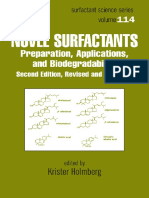 Novel Surfactants Preparation Applications and Biodegradability, Second Edition, Revised and Expanded (Krister Holmberg)