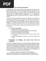 Roteiro Do Seminário