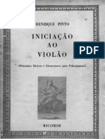Henrique Pinto Iniciacao Ao Violao Volume I