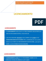 PM - Licenciamiento